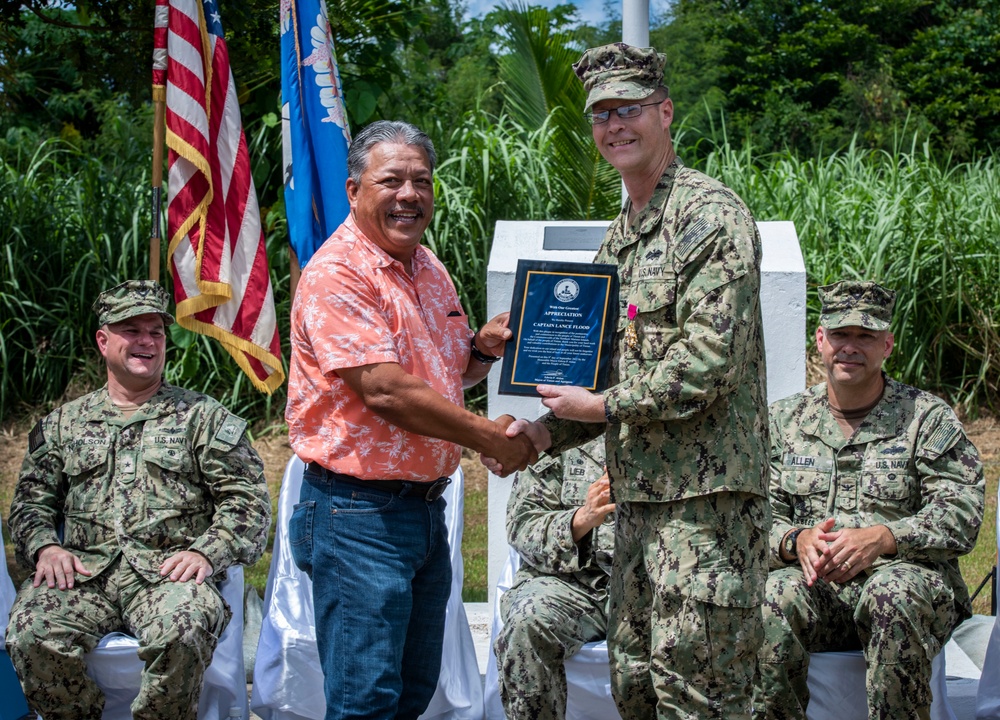 30 NCR HOLDS CHANGE OF COMMAND CEREMONY IN TINIAN