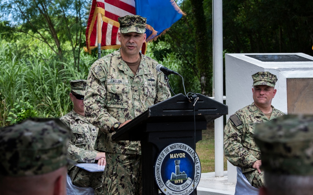 30 NCR HOLDS CHANGE OF COMMAND CEREMONY IN TINIAN