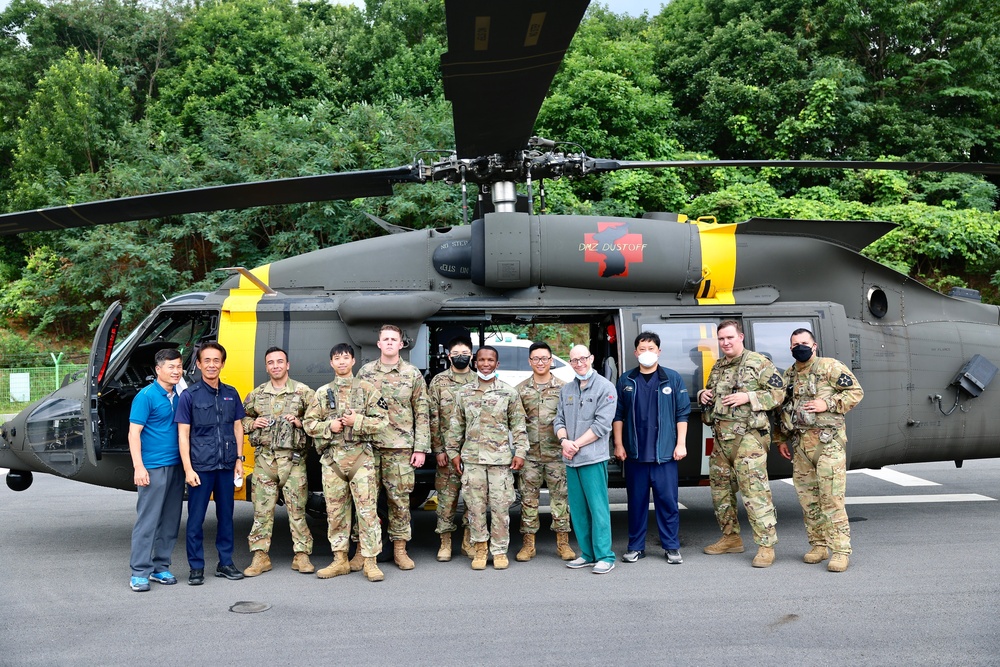 St. Mary's Hospital works with 2nd Combat Aviation Brigade
