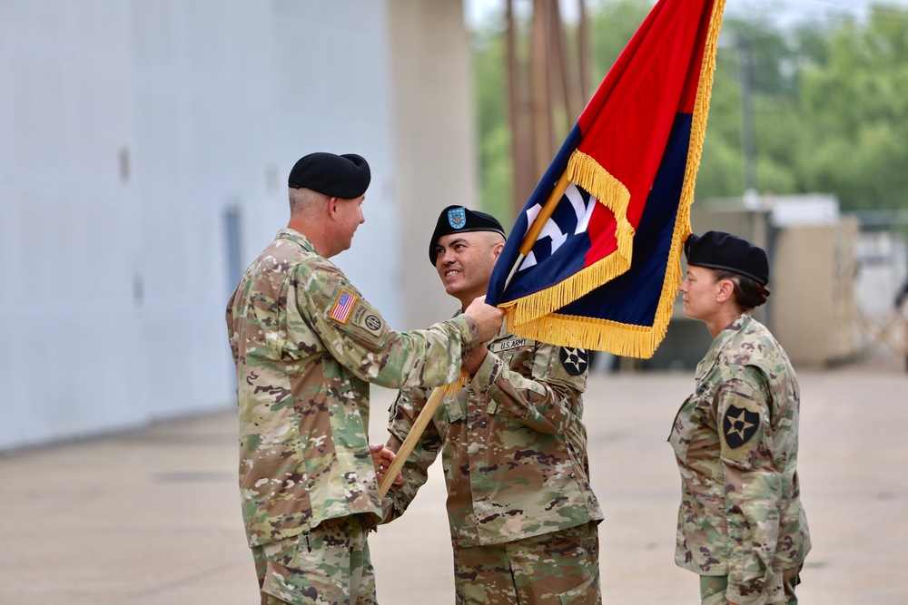 Command Sgt. Maj. Adkins Assumes Responsibility of 2nd Combat Aviation Brigade