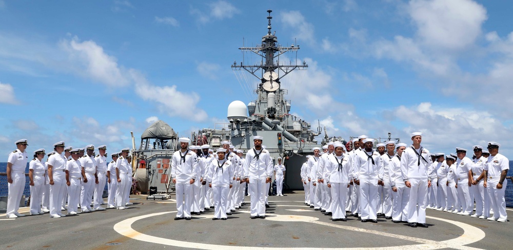 USS Barry (DDG 52) Holds 9/11 Remembrance Ceremony