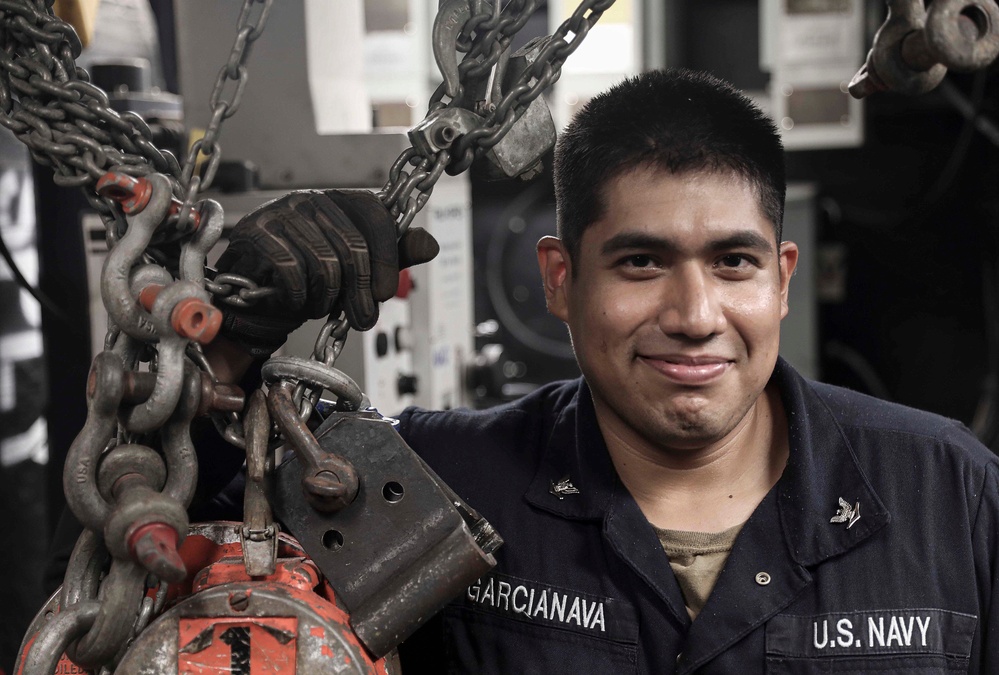 Chicago Native Serves Aboard USS Barry (DDG 52) While Conducting Operations in the Philippine Sea