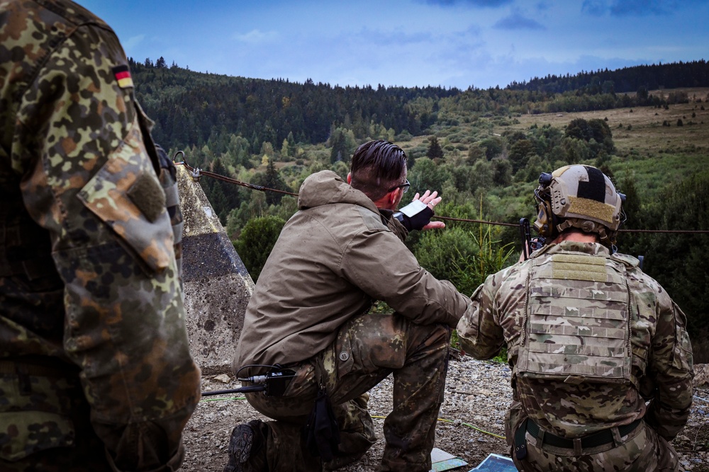 JTAC participate in Exercise Ample Strike 22