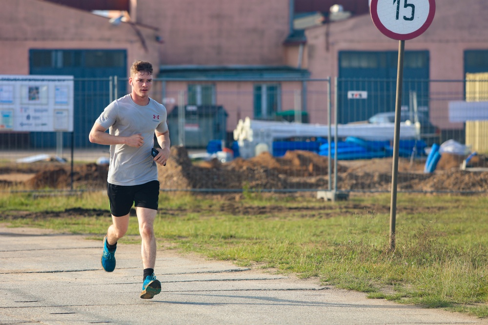 U.S. Army Soldiers Participate in 9/11 Commemoration Run