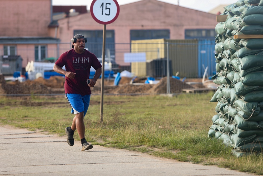 U.S. Army Soldiers Participate in 9/11 Commemoration Run