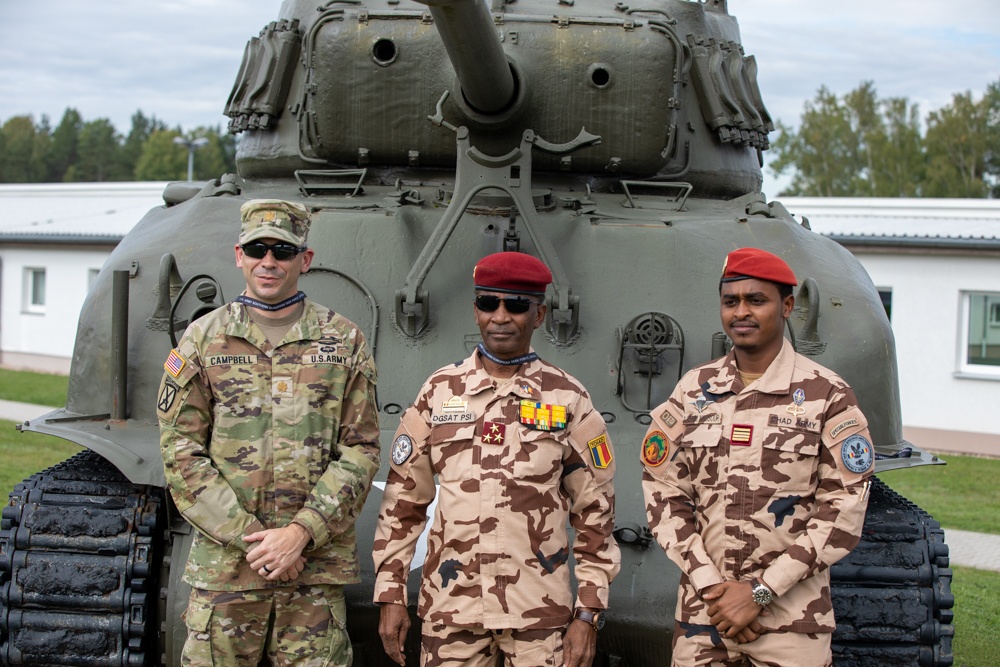 African Land Force Commanders visit Grafenwoehr, Germany