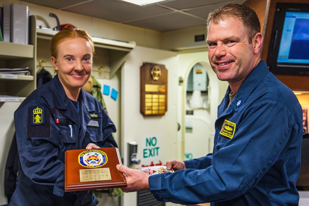 USS Paul Ignatius (DDG 117) PAXFER, Tour with Swedish Navy