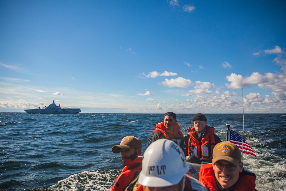 USS Paul Ignatius (DDG 117) PAXFER, Tour with Swedish Navy