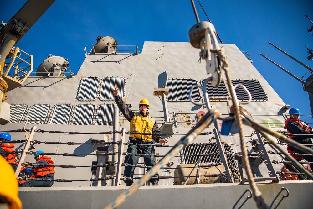 USS Paul Ignatius (DDG 117) PAXFER, Tour with Swedish Navy