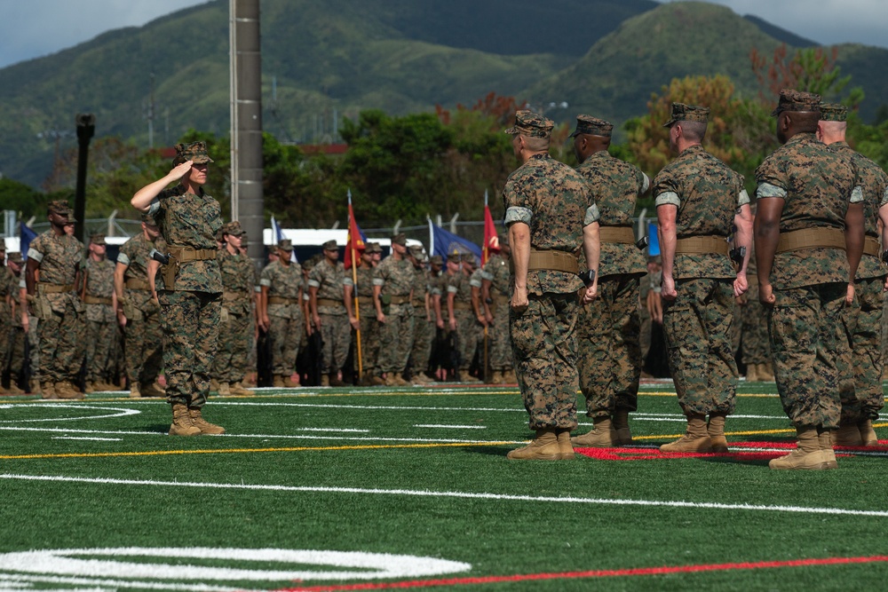 3d Marine Division 80th Anniversary Battle Colors Rededication Ceremony