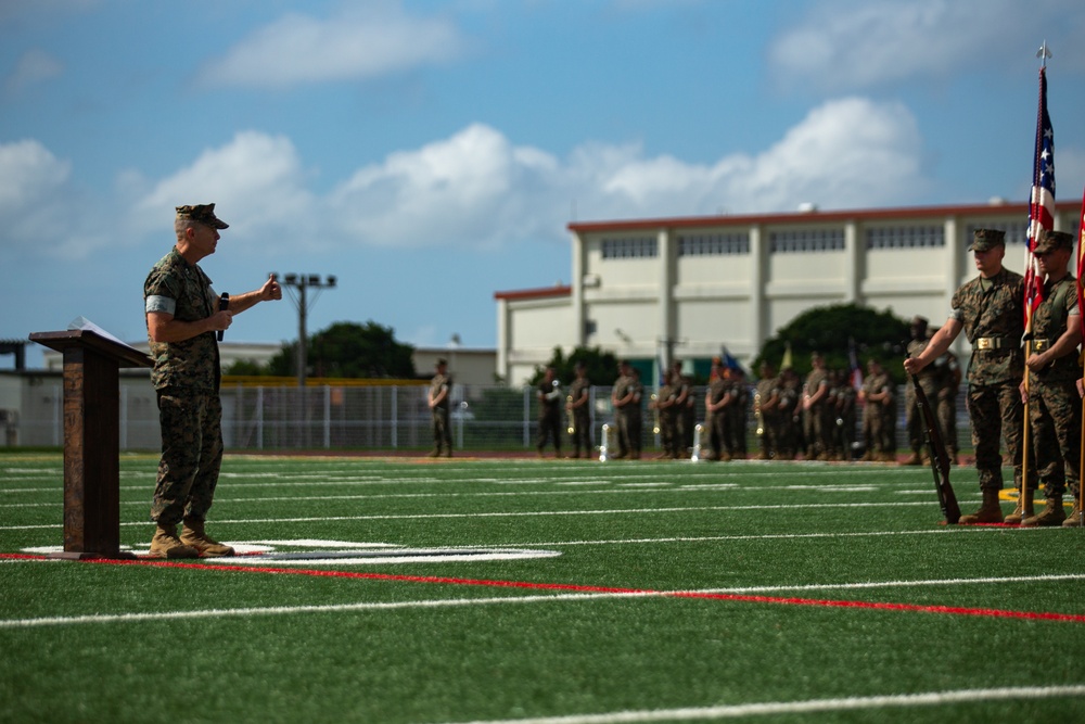 3d Marine Division 80th Anniversary Battle Colors Rededication Ceremony