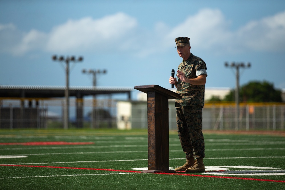 3d Marine Division 80th Anniversary Battle Colors Rededication Ceremony