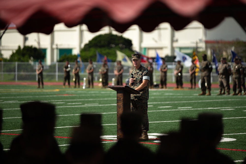 3d Marine Division 80th Anniversary Battle Colors Rededication Ceremony