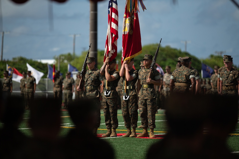 3d Marine Division 80th Anniversary Battle Colors Rededication Ceremony