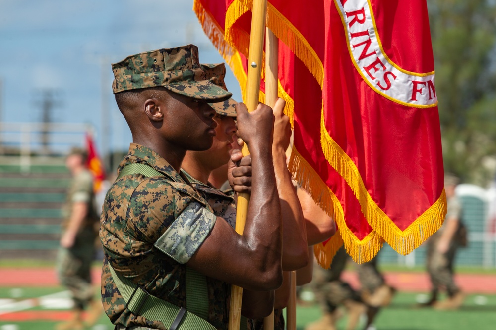 3d Marine Division 80th Anniversary Battle Colors Rededication Ceremony