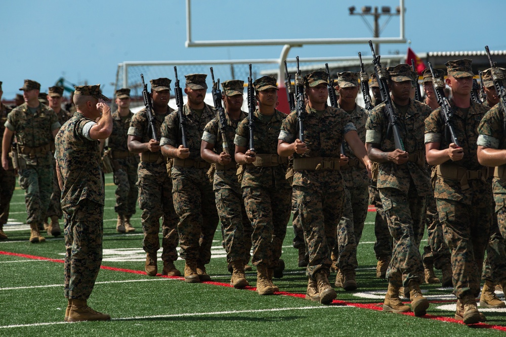 3d Marine Division 80th Anniversary Battle Colors Rededication Ceremony