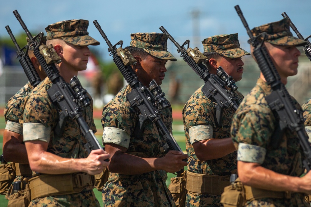 3d Marine Division 80th Anniversary Battle Colors Rededication Ceremony