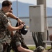 U.S. Marines with MAG-12 conduct CBRN training