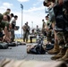 U.S. Marines with MAG-12 conduct CBRN training