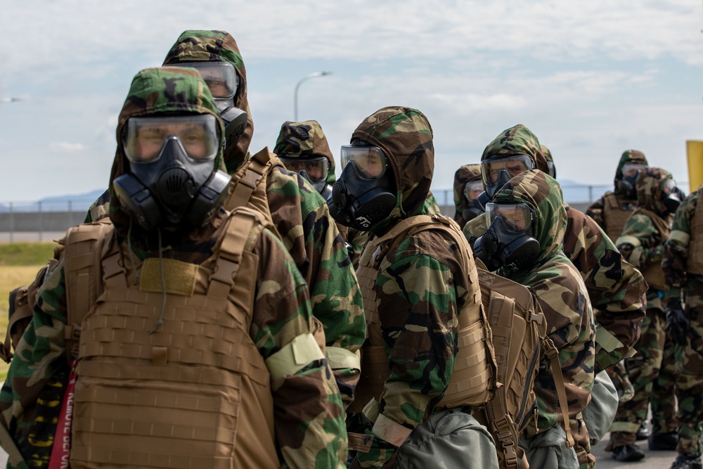 DVIDS - Images - U.S. Marines with MALS-12 conduct CBRN training [Image ...