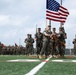 3d Marine Division battle colors rededication ceremony rehearsal