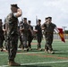 3d Marine Division battle colors rededication ceremony rehearsal