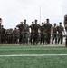 3d Marine Division battle colors rededication ceremony rehearsal