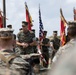 3d Marine Division battle colors rededication ceremony rehearsal