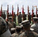 3d Marine Division battle colors rededication ceremony rehearsal