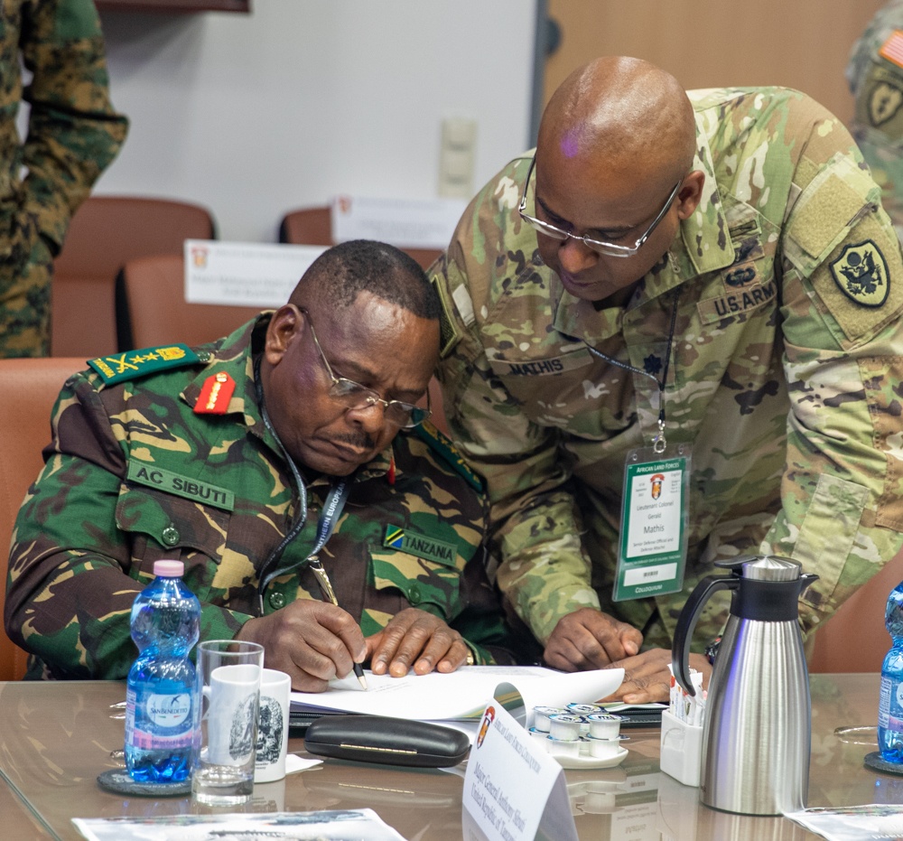 African Land Force Commanders visit Grafenwoehr, Germany