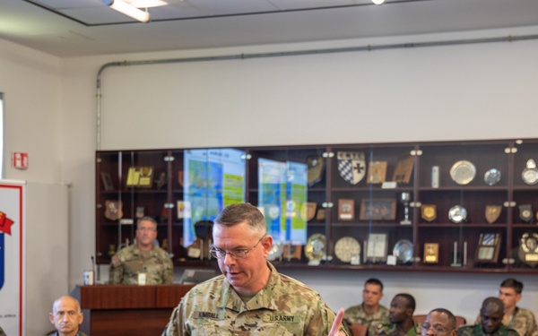 African Land Force Commanders visit Grafenwoehr, Germany