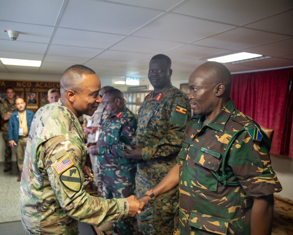 African Land Force Commanders visit Grafenwoehr, Germany