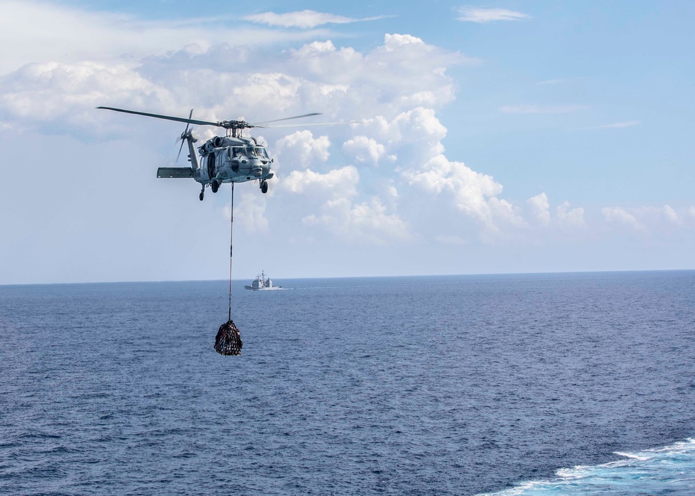 USS George H.W. Bush (CVN 77) Replenishment-at-sea