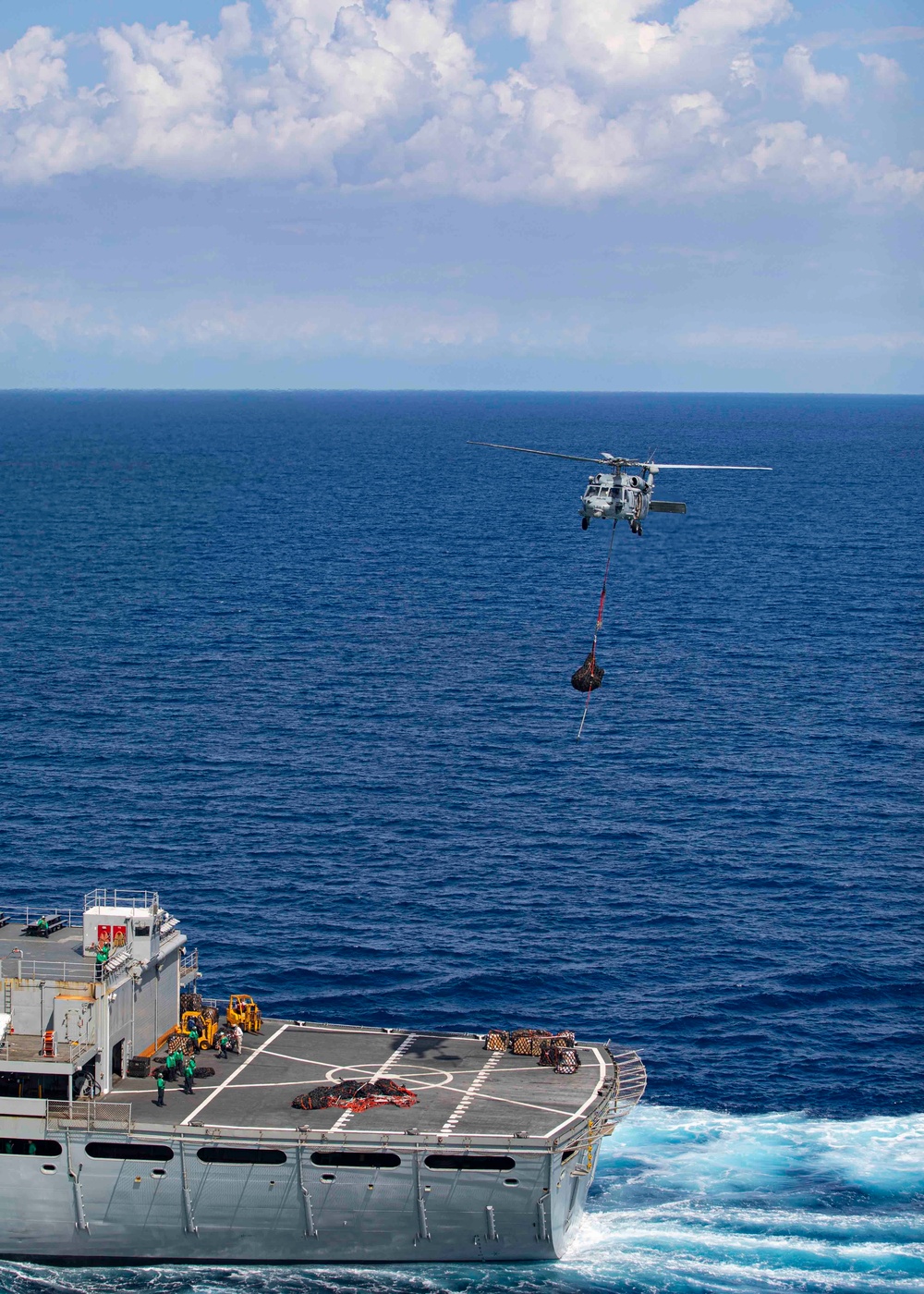 USS George H.W. Bush (CVN 77) Replenishment-at-sea