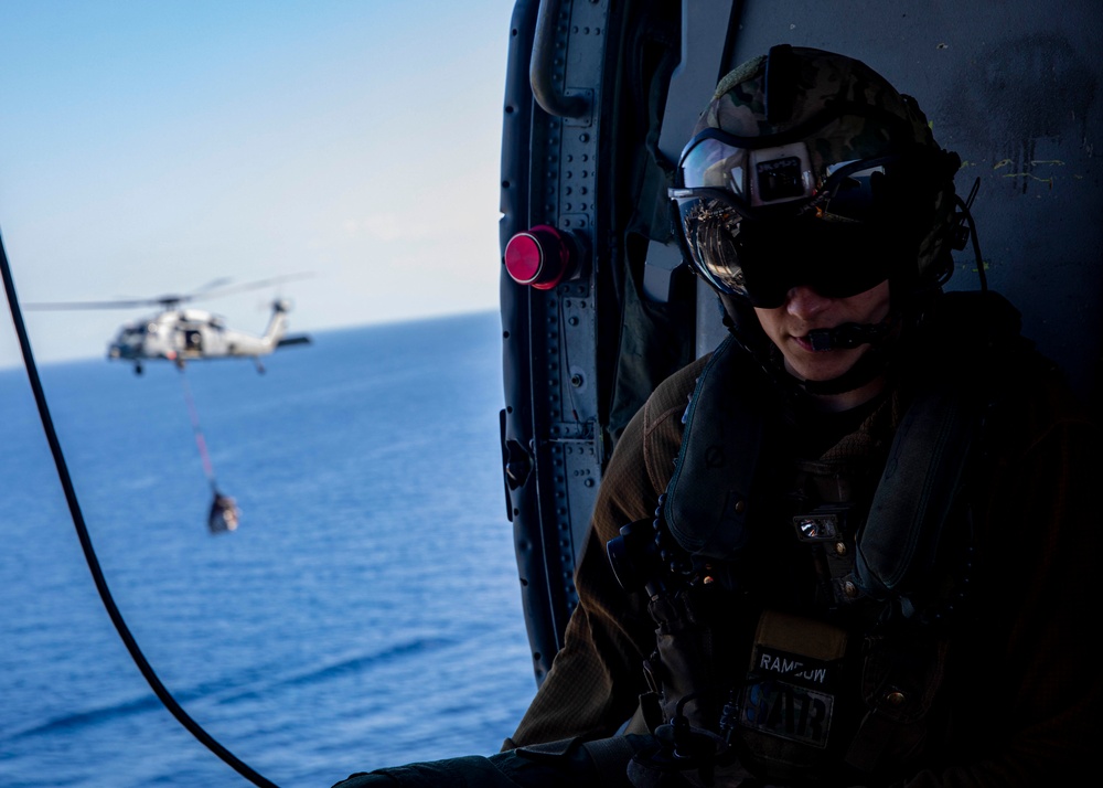 USS George H.W. Bush (CVN 77) Replenishment-at-sea