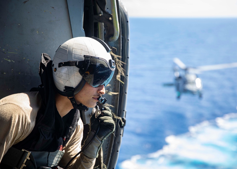 USS George H.W. Bush (CVN 77) Replenishment-at-sea