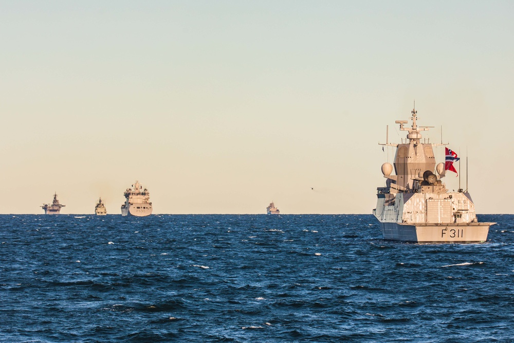 USS Paul Ignatius (DDG 117) Conducts Maneuvering Exercise with Partner and Allied Ships in Baltic Sea
