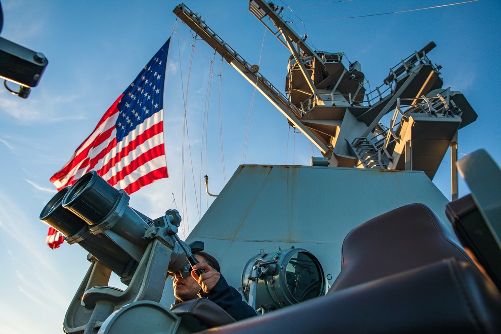 USS Paul Ignatius (DDG 117) Conducts Maneuvering Exercise with Partner and Allied Ships in Baltic Sea