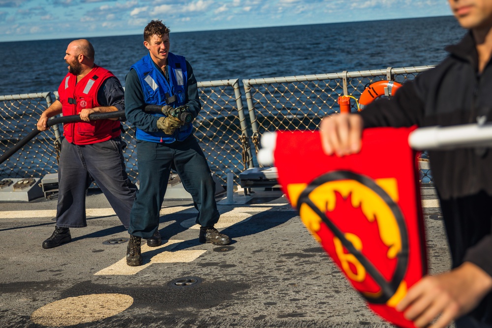 USS Paul Ignatius (DDG 117) Daily Operations in Baltic Sea