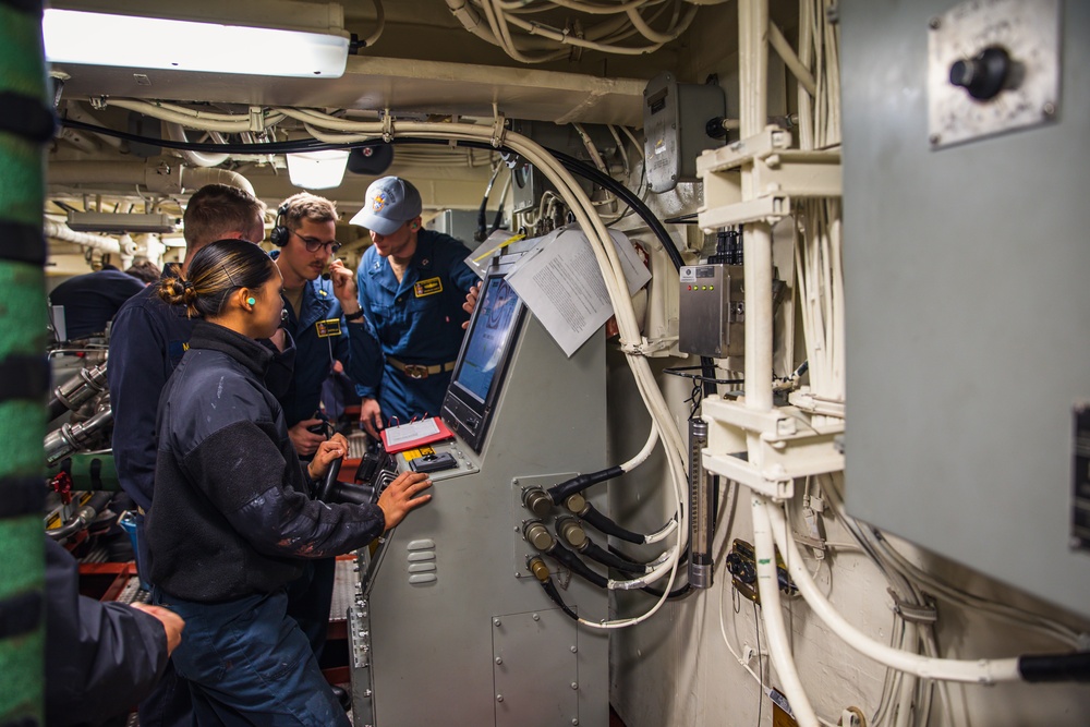 USS Paul Ignatius (DDG 117) Daily Operations in Baltic Sea