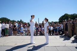 CEC Officer Juliana Strieter is promoted to Captain in Washington D.C.