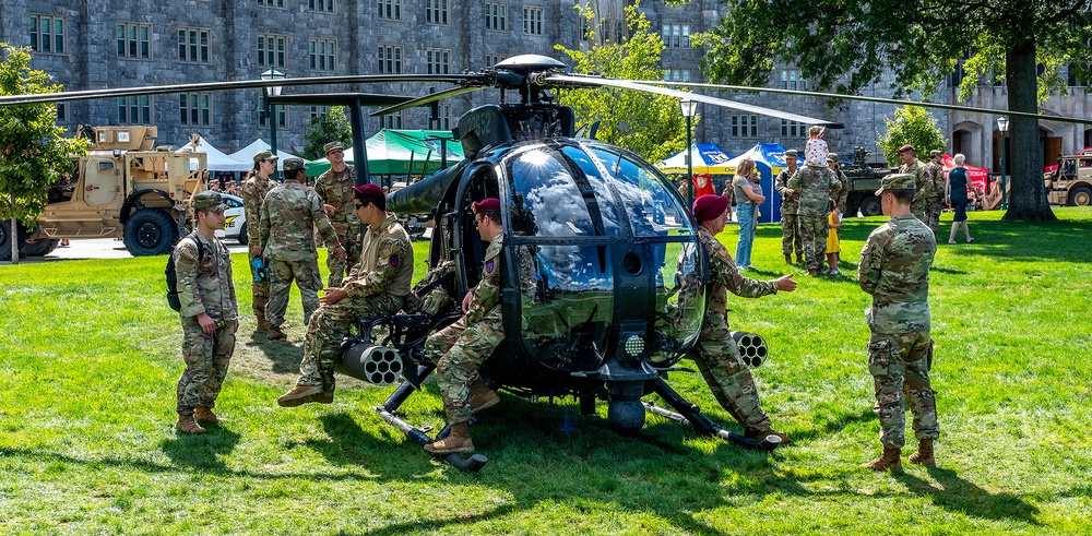 Cadets explore options during Branch Week