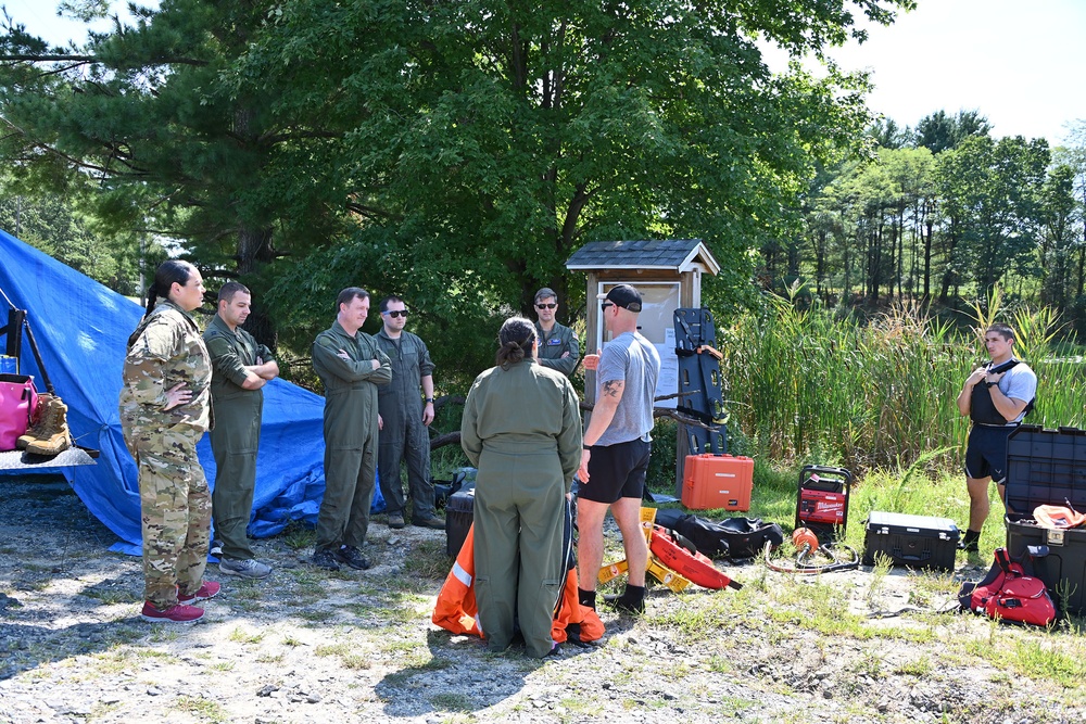 Fort Dix – 514 AMW Amphibious Lake Survival TAC 03B Training 9 Sept 2022