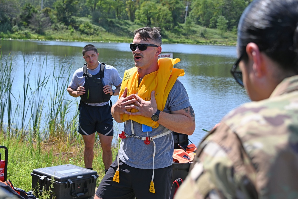 Fort Dix – 514 AMW Amphibious Lake Survival TAC 03B Training 9 Sept 2022