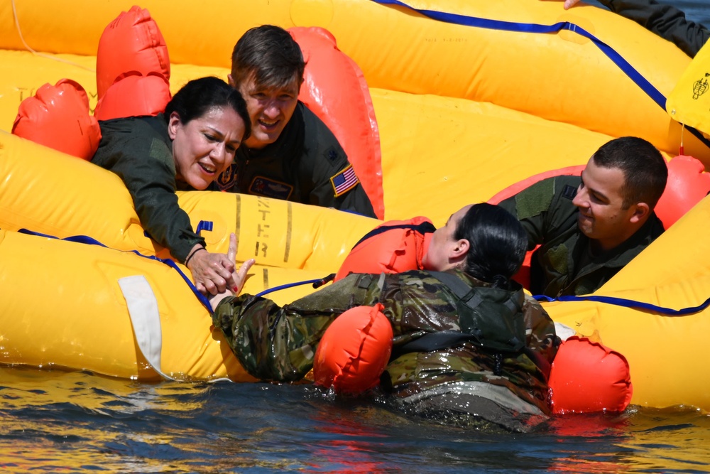 Fort Dix – 514 AMW Amphibious Lake Survival TAC 03B Training 9 Sept 2022