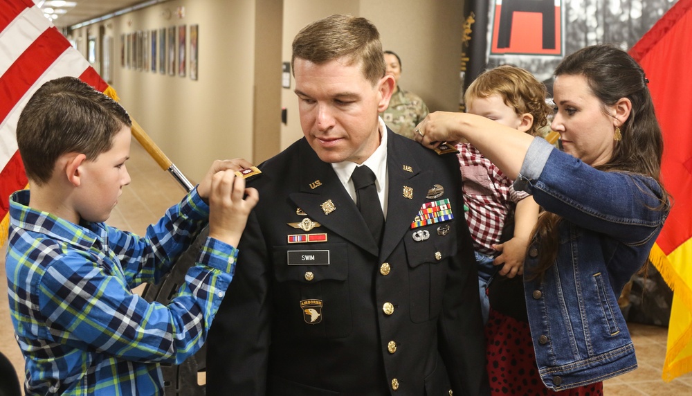 4th Cav Executive Officer Promoted to Lieutenant Colonel