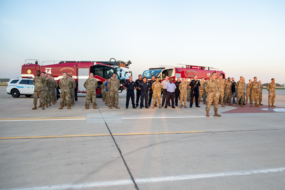 9/11 Remembrance ceremony 12 Sep 2022 Joint Base San Antonio-Kelly Air Field