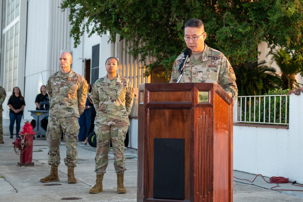 9/11 Remembrance ceremony 12 Sep 2022 Joint Base San Antonio-Kelly Air Field