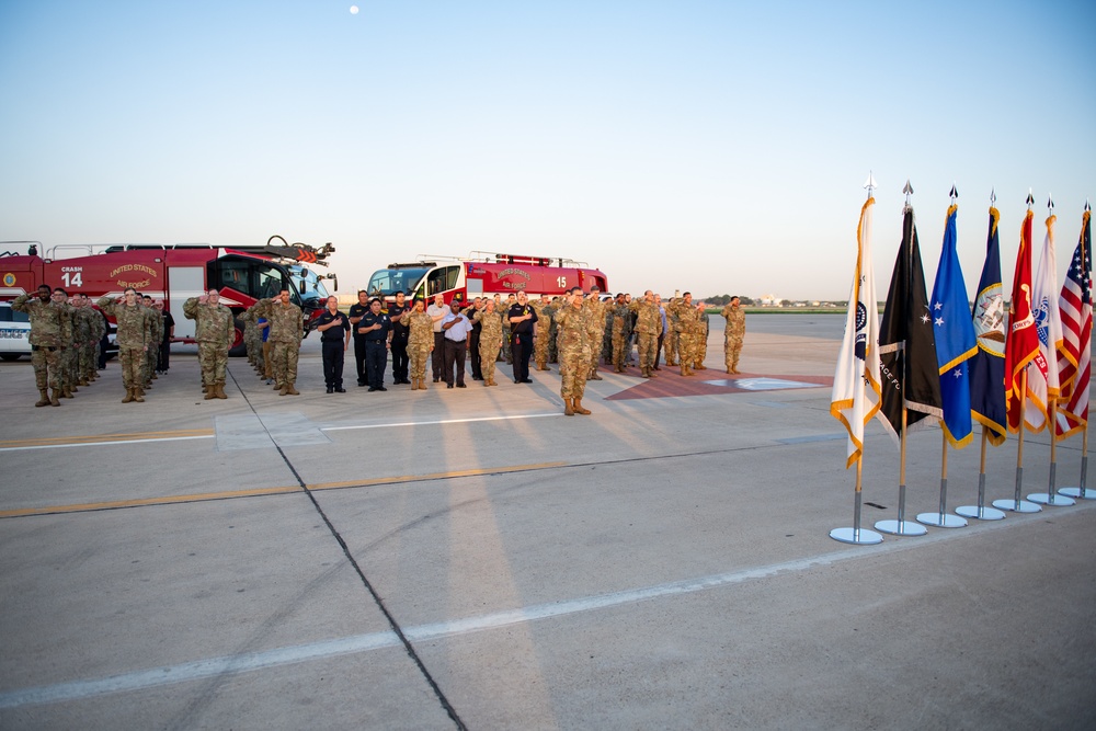 9/11 Remembrance ceremony 12 Sep 2022 Joint Base San Antonio-Kelly Air Field