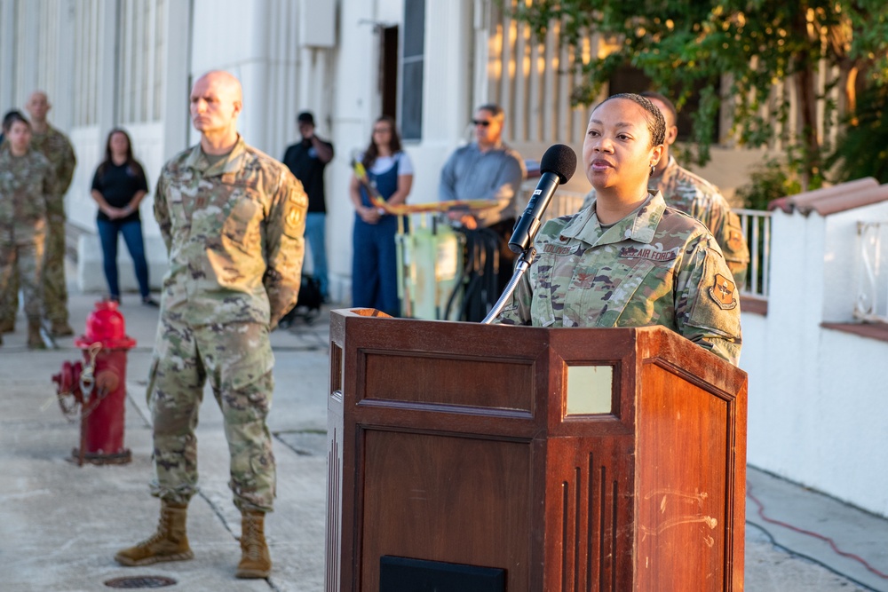 9/11 Remembrance ceremony 12 Sep 2022 Joint Base San Antonio-Kelly Air Field